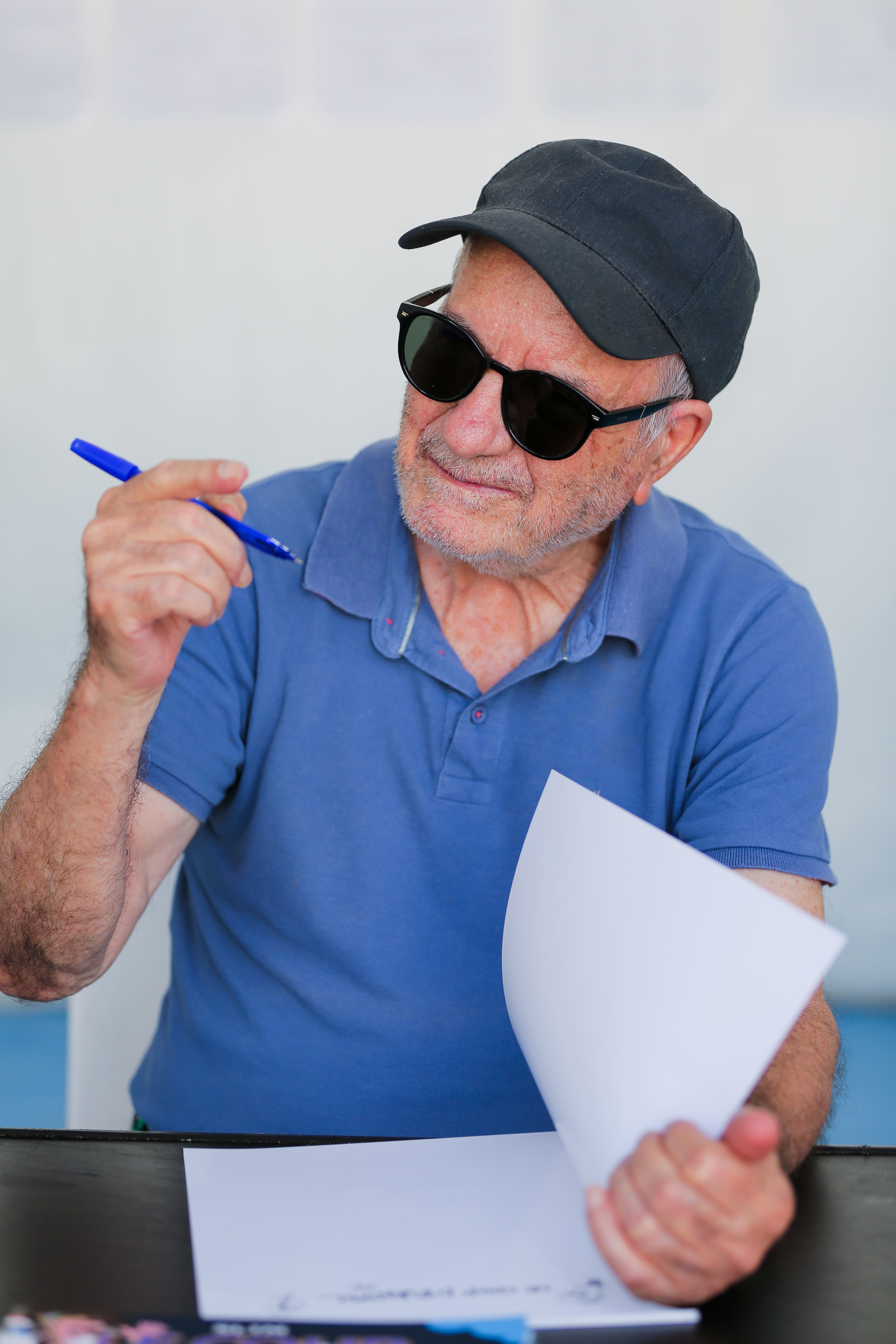 SLIM AT FIBDA FOR A BOOK SIGNING